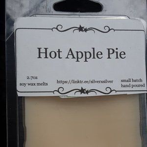 Handmade scented wax melt hot apple pie